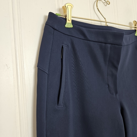 Lululemon On The Move Pant Womens Size 6 Navy Blue Tailored Mid Rise Athleisure - Picture 5 of 16